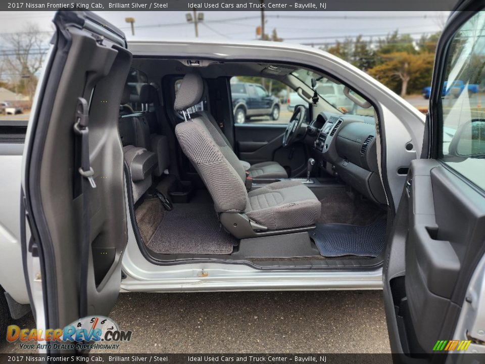 2017 Nissan Frontier S King Cab Brilliant Silver / Steel Photo #13