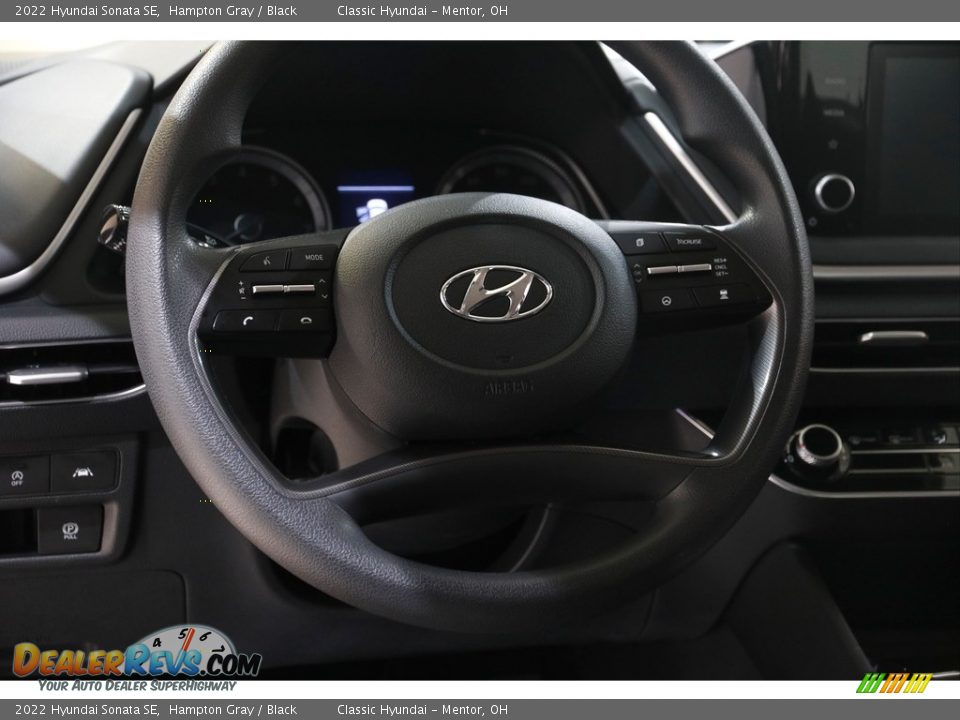 2022 Hyundai Sonata SE Hampton Gray / Black Photo #7