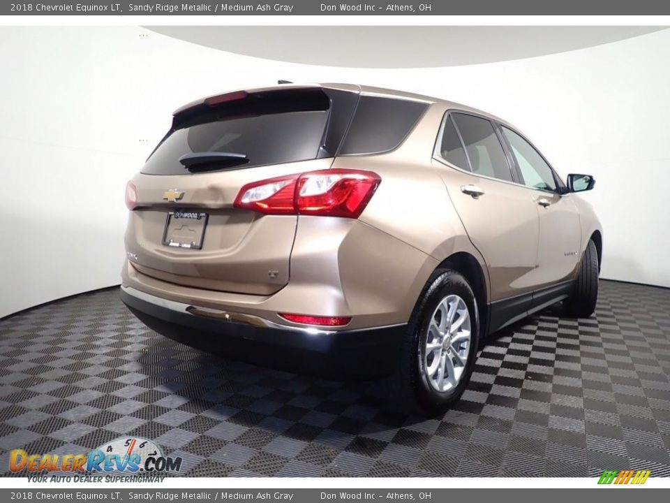2018 Chevrolet Equinox LT Sandy Ridge Metallic / Medium Ash Gray Photo #14