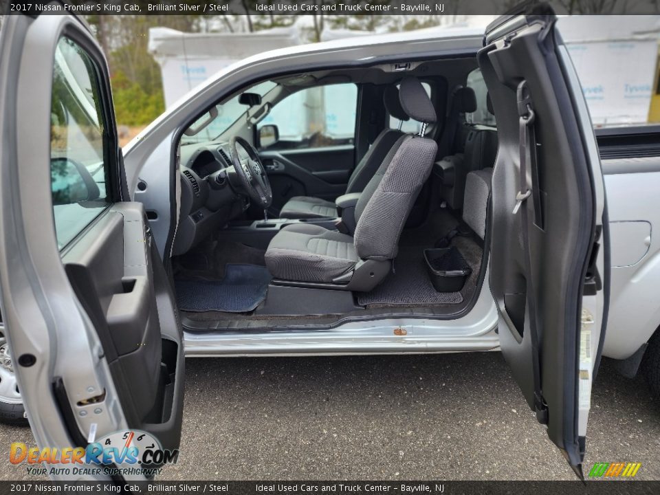 2017 Nissan Frontier S King Cab Brilliant Silver / Steel Photo #20