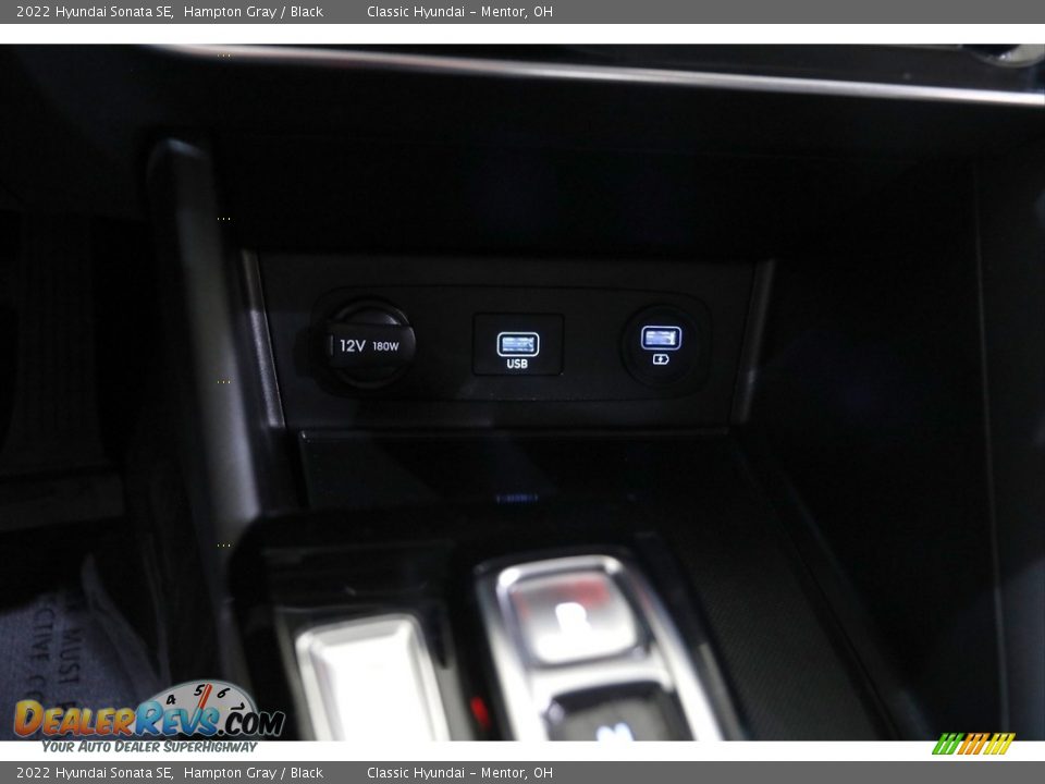 2022 Hyundai Sonata SE Hampton Gray / Black Photo #11