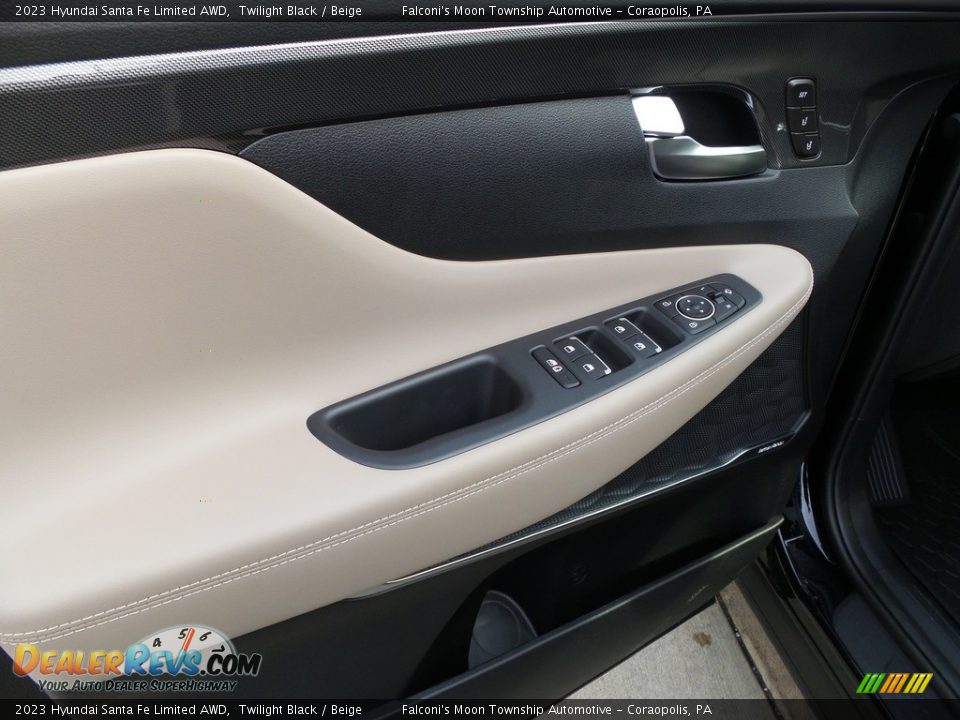 Door Panel of 2023 Hyundai Santa Fe Limited AWD Photo #14