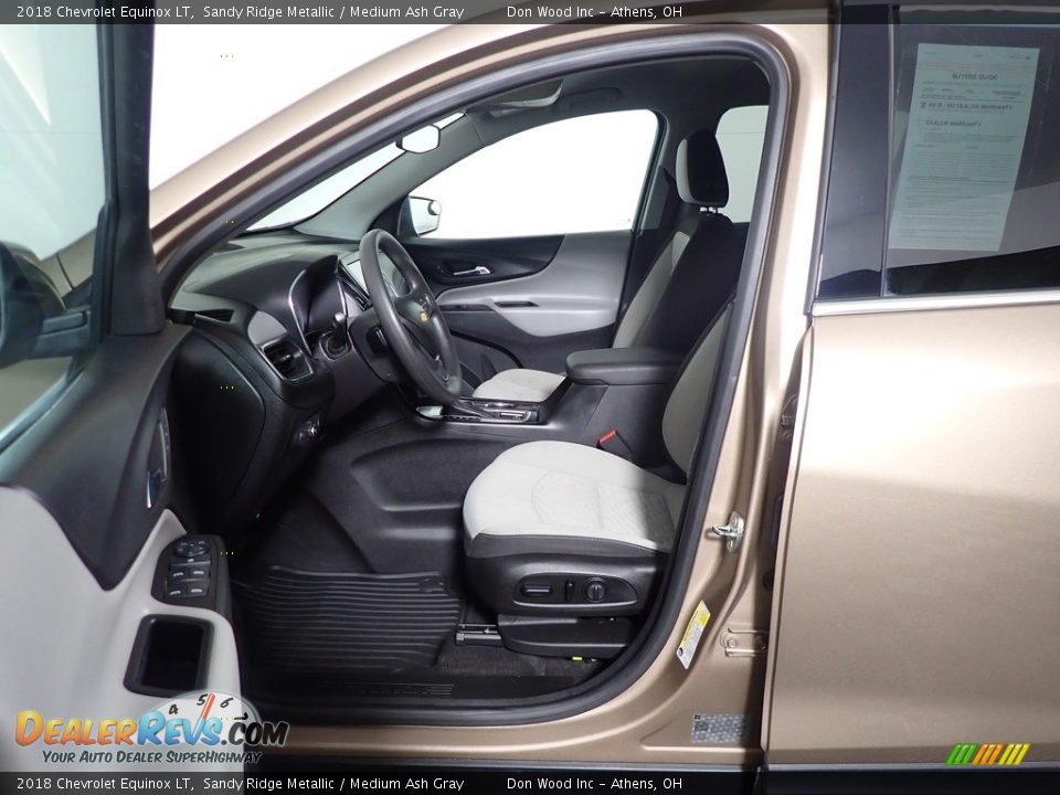 2018 Chevrolet Equinox LT Sandy Ridge Metallic / Medium Ash Gray Photo #18