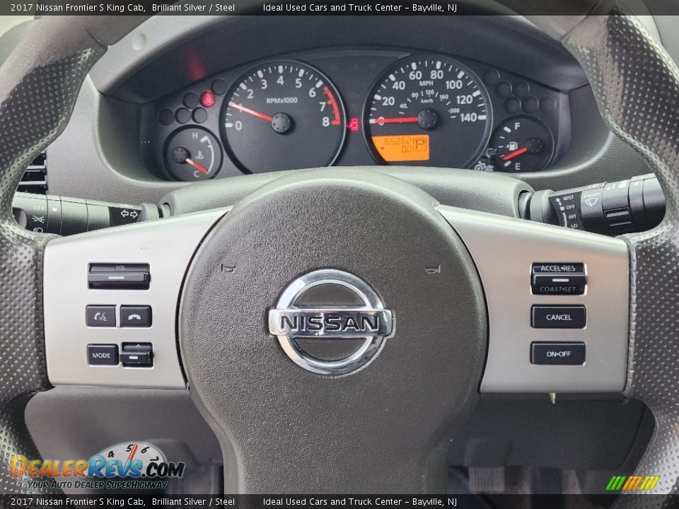 2017 Nissan Frontier S King Cab Steering Wheel Photo #23