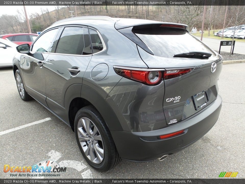 2023 Mazda CX-30 Premium AWD Machine Gray Metallic / Black Photo #5