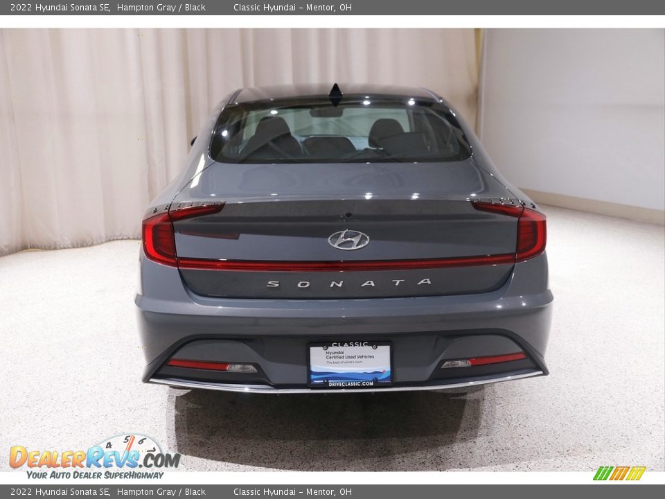 2022 Hyundai Sonata SE Hampton Gray / Black Photo #16