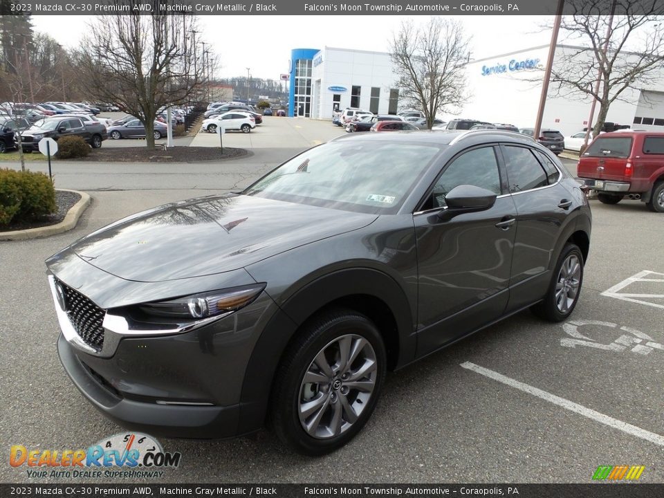 Front 3/4 View of 2023 Mazda CX-30 Premium AWD Photo #7