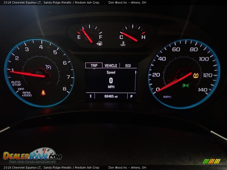 2018 Chevrolet Equinox LT Sandy Ridge Metallic / Medium Ash Gray Photo #24