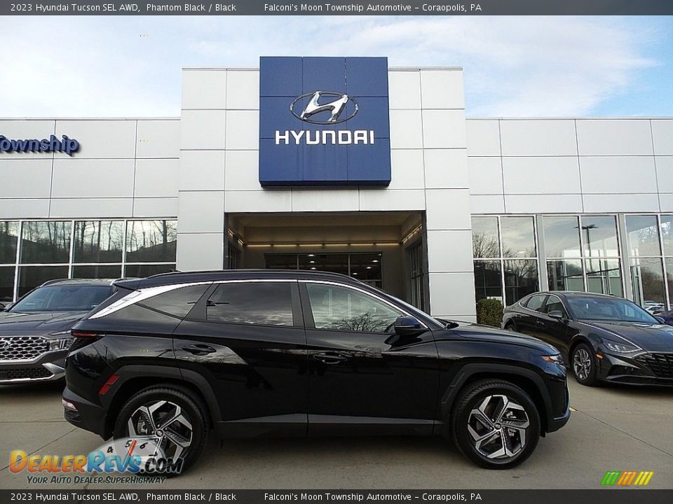 Phantom Black 2023 Hyundai Tucson SEL AWD Photo #1