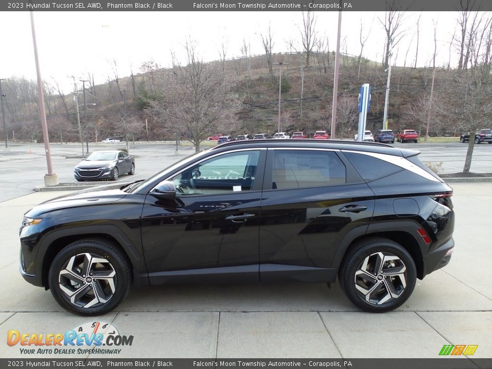 Phantom Black 2023 Hyundai Tucson SEL AWD Photo #6