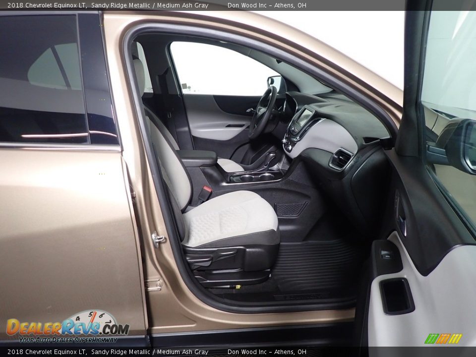 2018 Chevrolet Equinox LT Sandy Ridge Metallic / Medium Ash Gray Photo #35