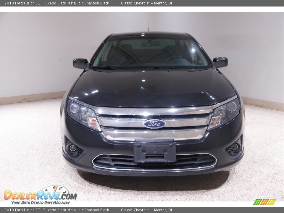 2010 Ford Fusion SE Tuxedo Black Metallic / Charcoal Black Photo #2