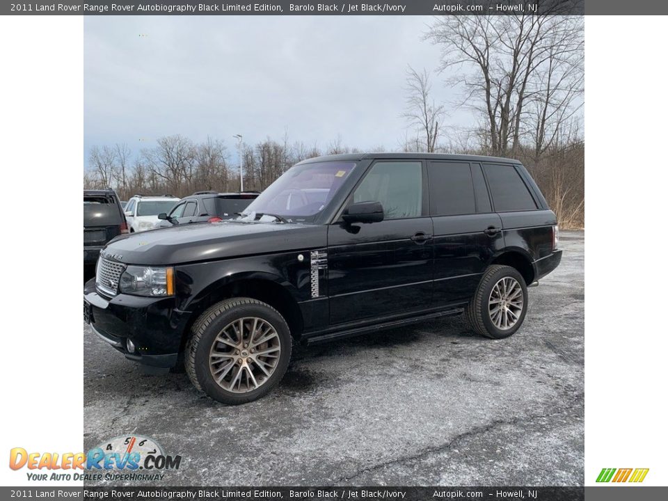 Front 3/4 View of 2011 Land Rover Range Rover Autobiography Black Limited Edition Photo #2