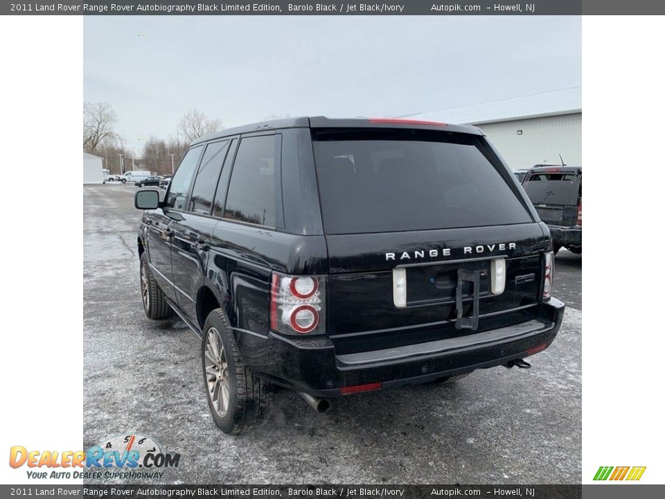 2011 Land Rover Range Rover Autobiography Black Limited Edition Barolo Black / Jet Black/Ivory Photo #3