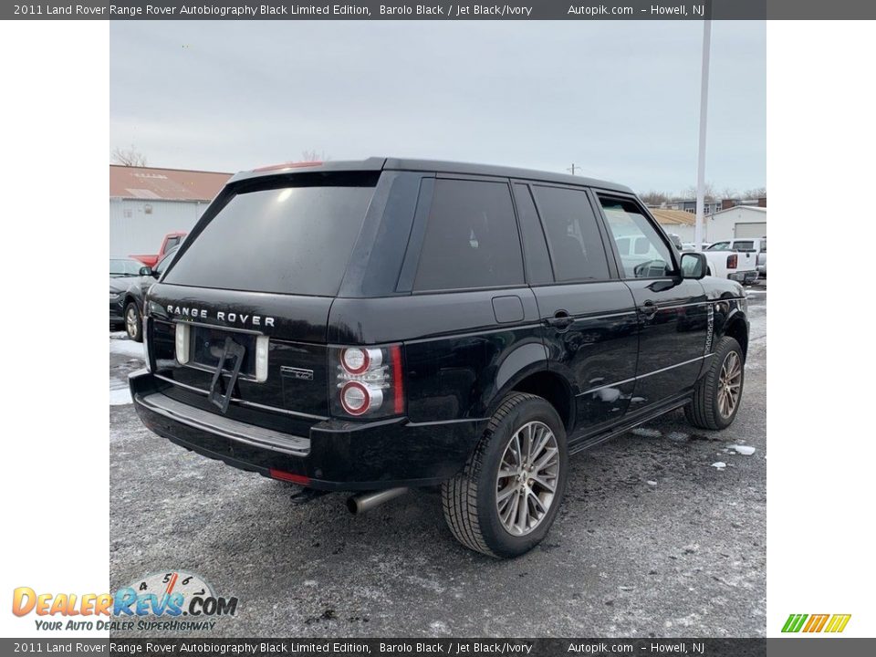 2011 Land Rover Range Rover Autobiography Black Limited Edition Barolo Black / Jet Black/Ivory Photo #5