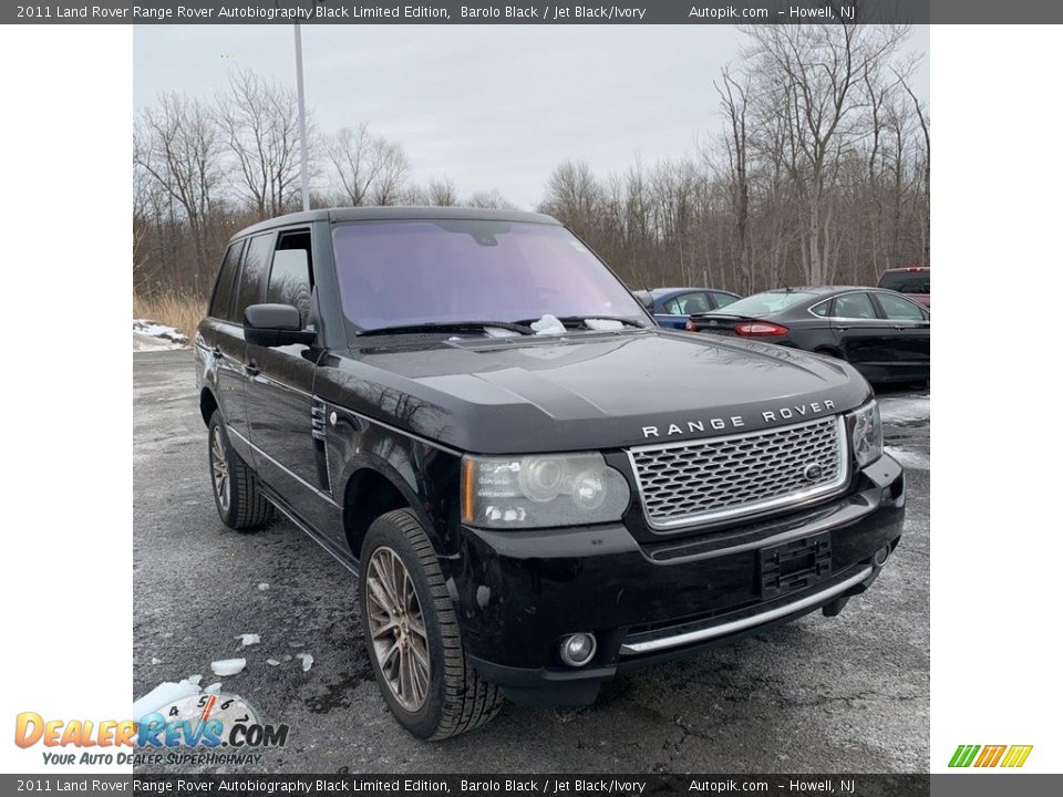 2011 Land Rover Range Rover Autobiography Black Limited Edition Barolo Black / Jet Black/Ivory Photo #7