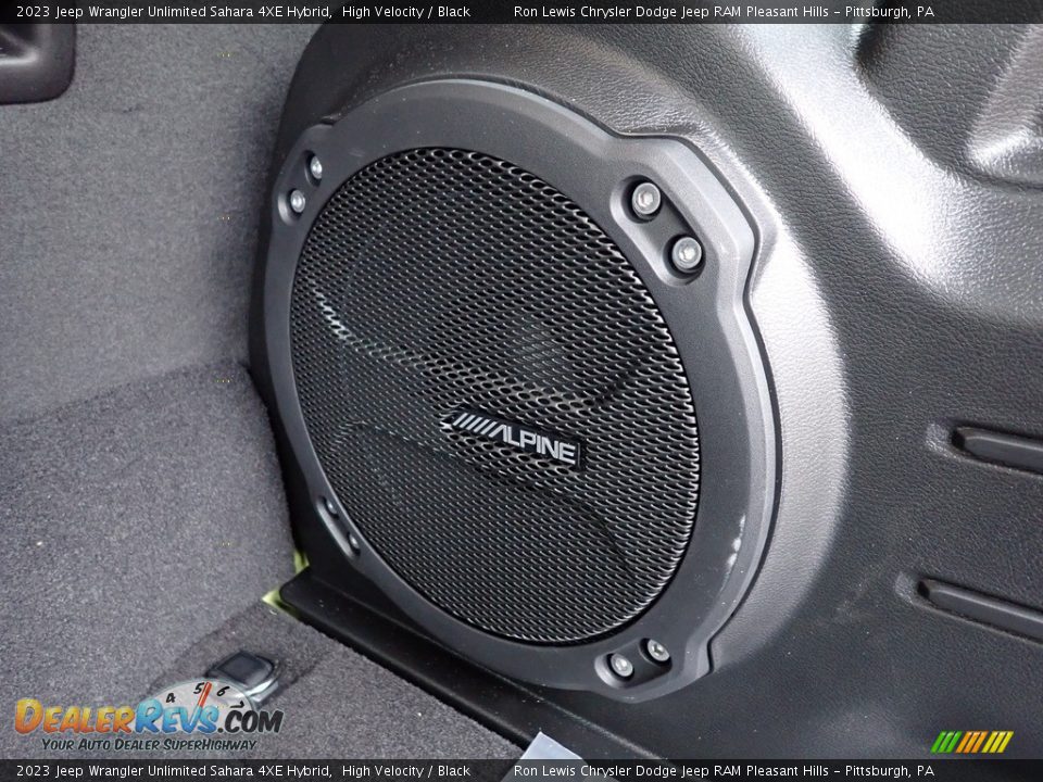 Audio System of 2023 Jeep Wrangler Unlimited Sahara 4XE Hybrid Photo #6