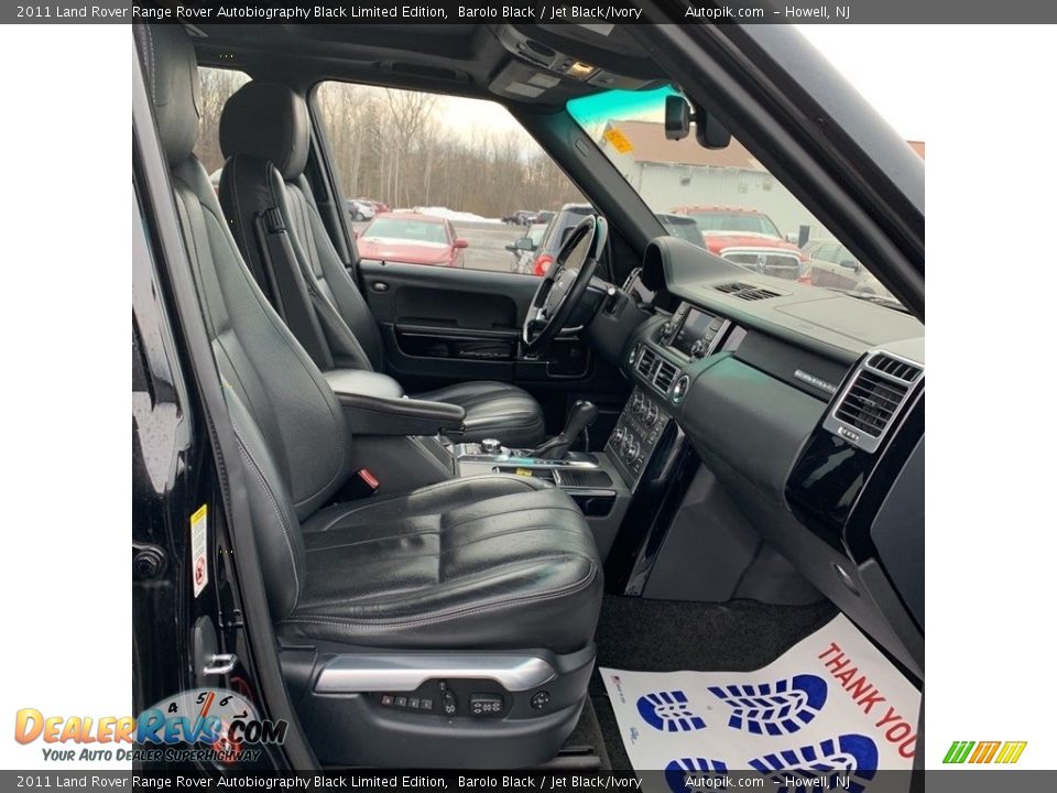 Front Seat of 2011 Land Rover Range Rover Autobiography Black Limited Edition Photo #12