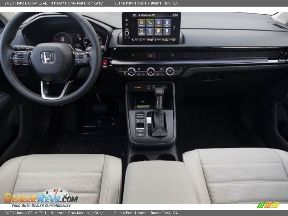 2023 Honda CR-V EX-L Meteorite Gray Metallic / Gray Photo #17