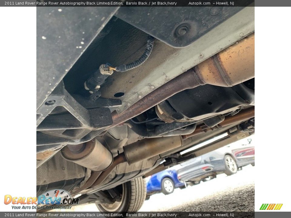 Undercarriage of 2011 Land Rover Range Rover Autobiography Black Limited Edition Photo #25