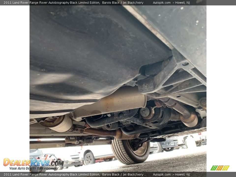 Undercarriage of 2011 Land Rover Range Rover Autobiography Black Limited Edition Photo #32