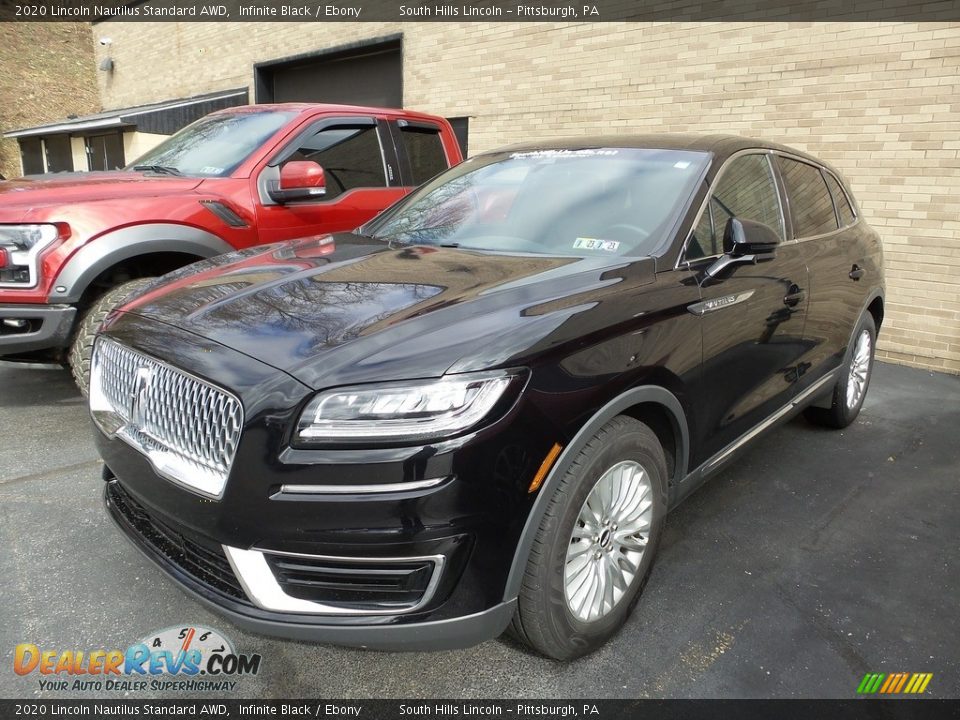 2020 Lincoln Nautilus Standard AWD Infinite Black / Ebony Photo #1