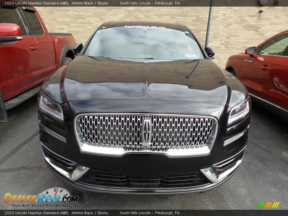 2020 Lincoln Nautilus Standard AWD Infinite Black / Ebony Photo #3