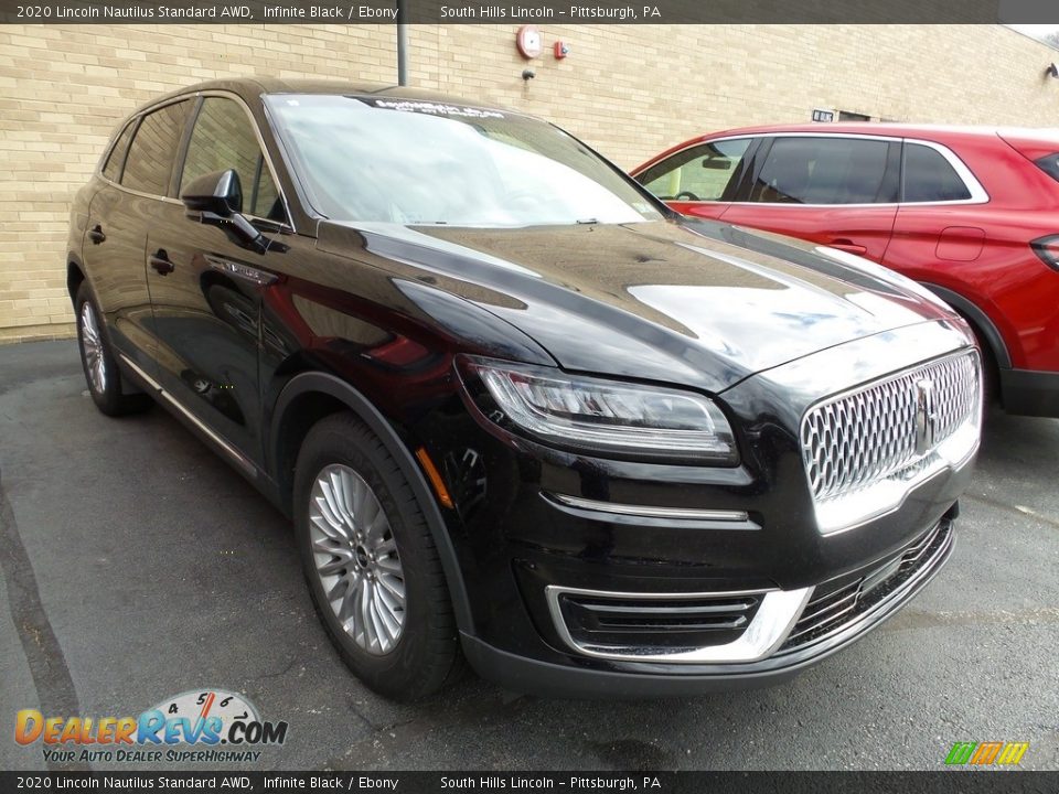 2020 Lincoln Nautilus Standard AWD Infinite Black / Ebony Photo #4