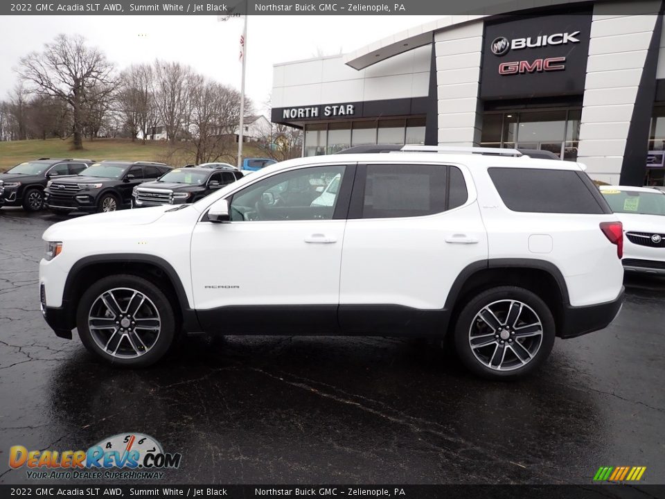 2022 GMC Acadia SLT AWD Summit White / Jet Black Photo #2