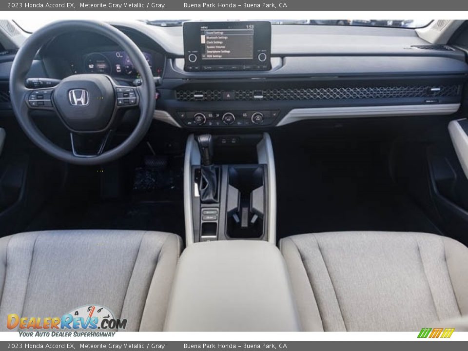 Gray Interior - 2023 Honda Accord EX Photo #19