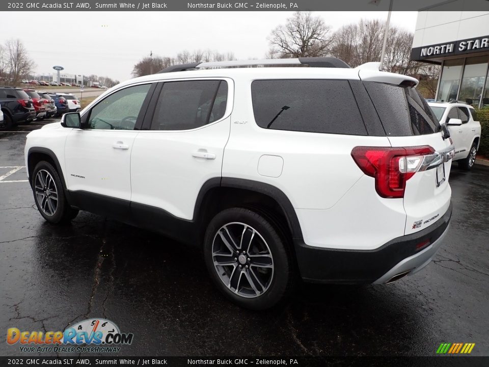 2022 GMC Acadia SLT AWD Summit White / Jet Black Photo #3