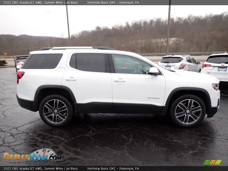 2022 GMC Acadia SLT AWD Summit White / Jet Black Photo #8