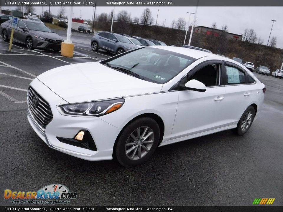 2019 Hyundai Sonata SE Quartz White Pearl / Black Photo #5