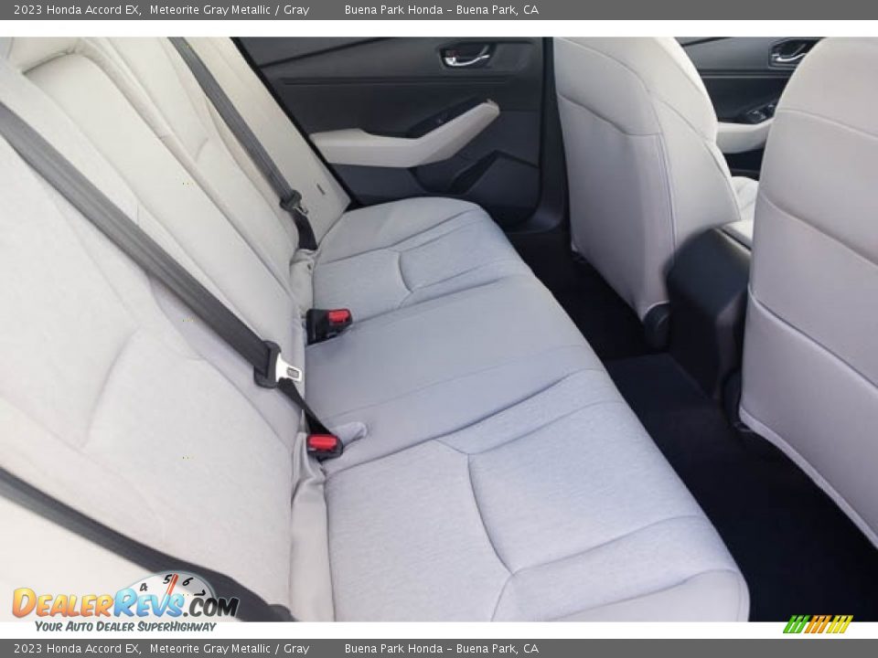 Rear Seat of 2023 Honda Accord EX Photo #30