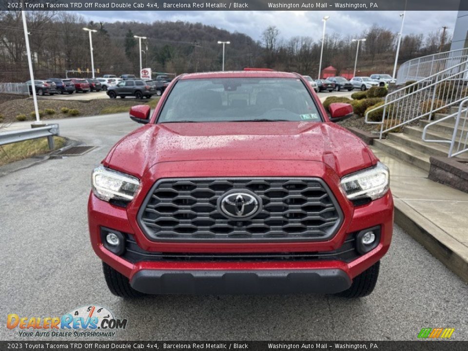 2023 Toyota Tacoma TRD Off Road Double Cab 4x4 Barcelona Red Metallic / Black Photo #6