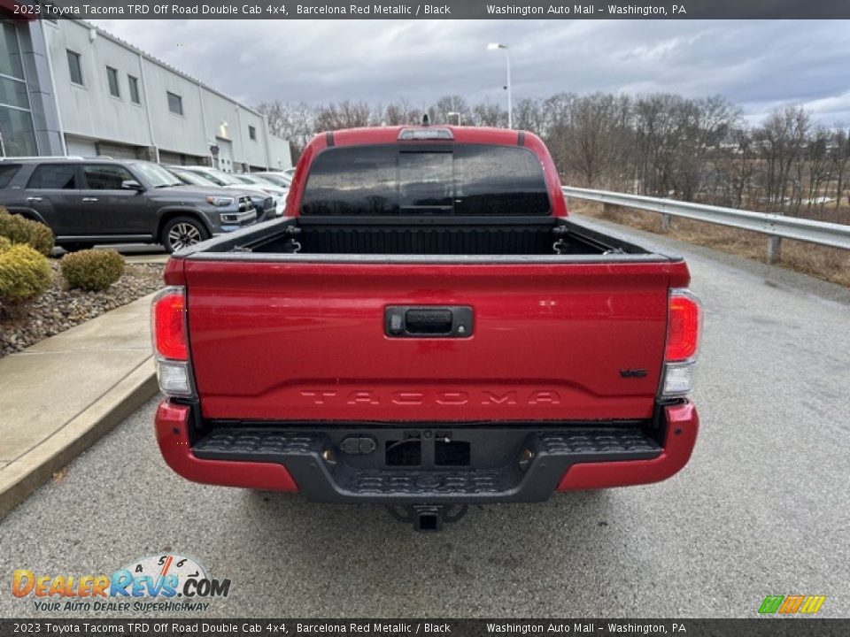 2023 Toyota Tacoma TRD Off Road Double Cab 4x4 Barcelona Red Metallic / Black Photo #8