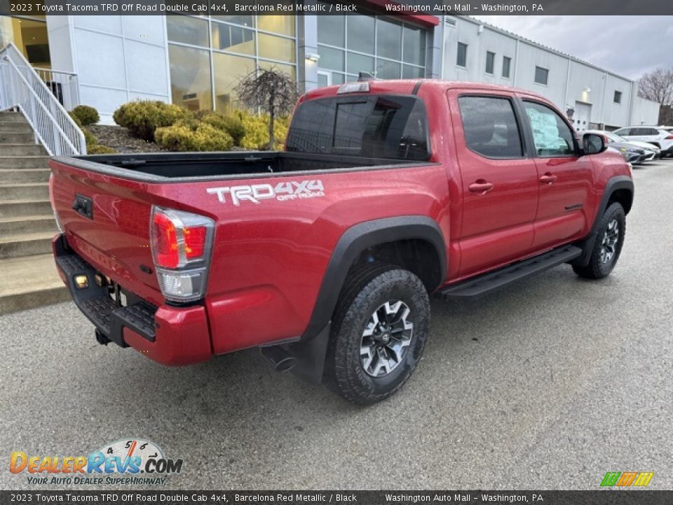Barcelona Red Metallic 2023 Toyota Tacoma TRD Off Road Double Cab 4x4 Photo #9