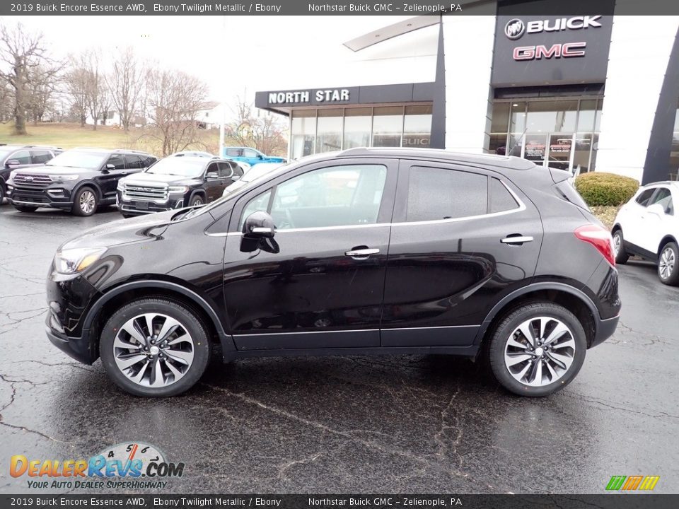 2019 Buick Encore Essence AWD Ebony Twilight Metallic / Ebony Photo #2