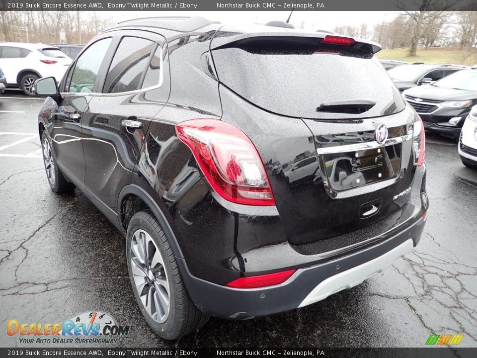 2019 Buick Encore Essence AWD Ebony Twilight Metallic / Ebony Photo #4