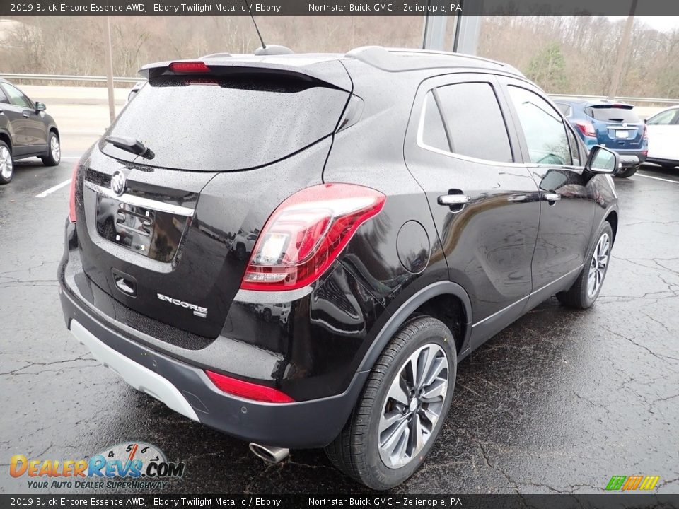 2019 Buick Encore Essence AWD Ebony Twilight Metallic / Ebony Photo #6