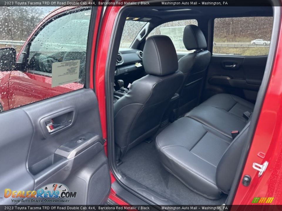 Rear Seat of 2023 Toyota Tacoma TRD Off Road Double Cab 4x4 Photo #25