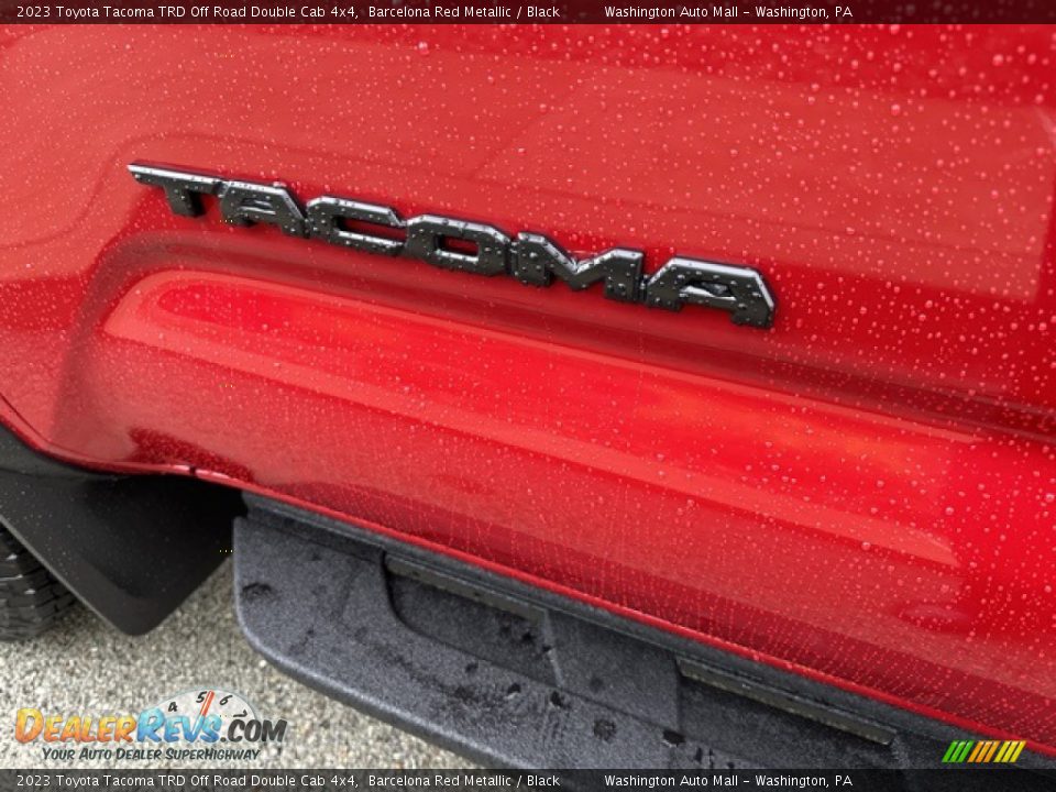 2023 Toyota Tacoma TRD Off Road Double Cab 4x4 Barcelona Red Metallic / Black Photo #33