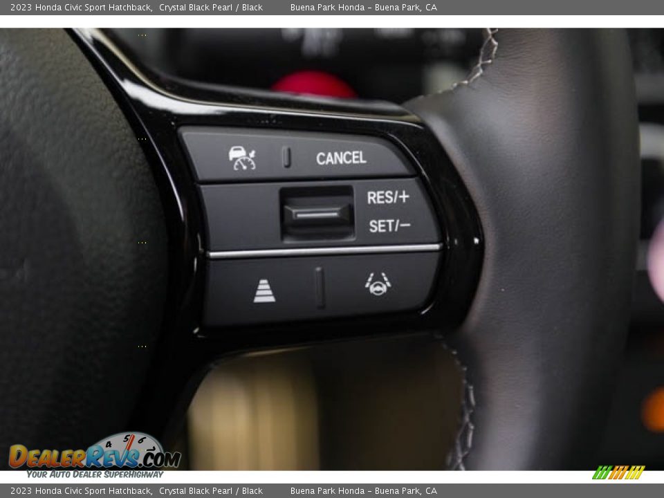 2023 Honda Civic Sport Hatchback Steering Wheel Photo #21