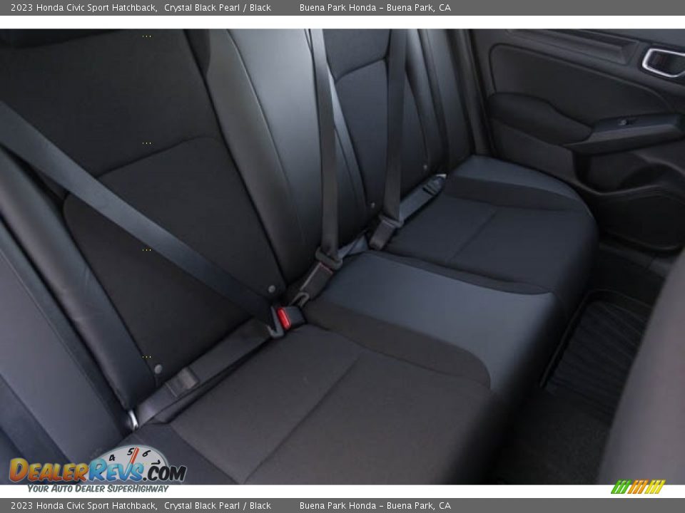 Rear Seat of 2023 Honda Civic Sport Hatchback Photo #28