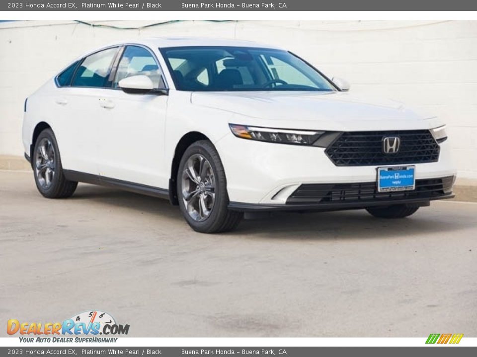 Front 3/4 View of 2023 Honda Accord EX Photo #1