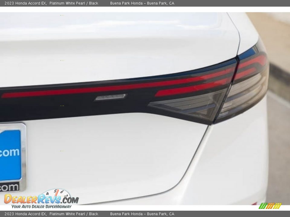 2023 Honda Accord EX Platinum White Pearl / Black Photo #9