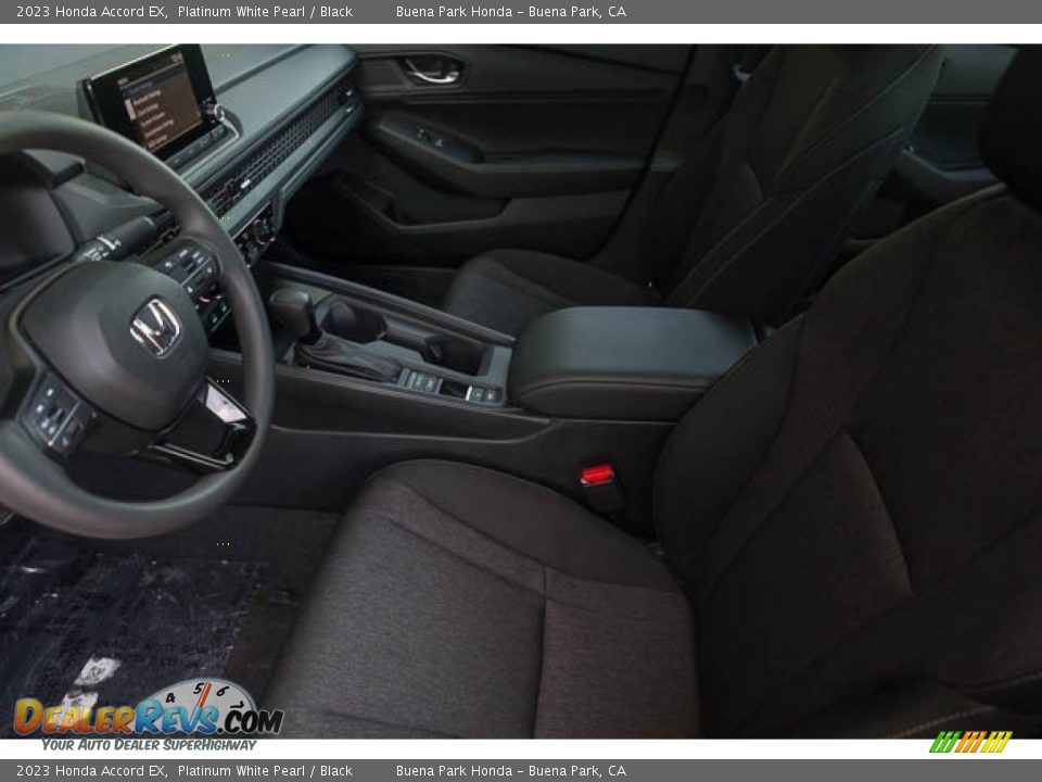 2023 Honda Accord EX Platinum White Pearl / Black Photo #17