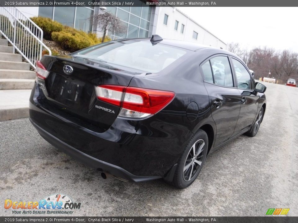 2019 Subaru Impreza 2.0i Premium 4-Door Crystal Black Silica / Ivory Photo #16