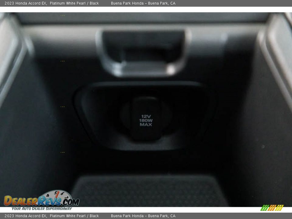 2023 Honda Accord EX Platinum White Pearl / Black Photo #26