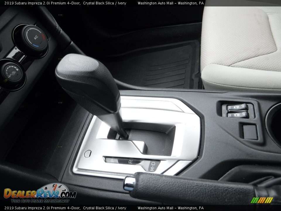 2019 Subaru Impreza 2.0i Premium 4-Door Crystal Black Silica / Ivory Photo #22
